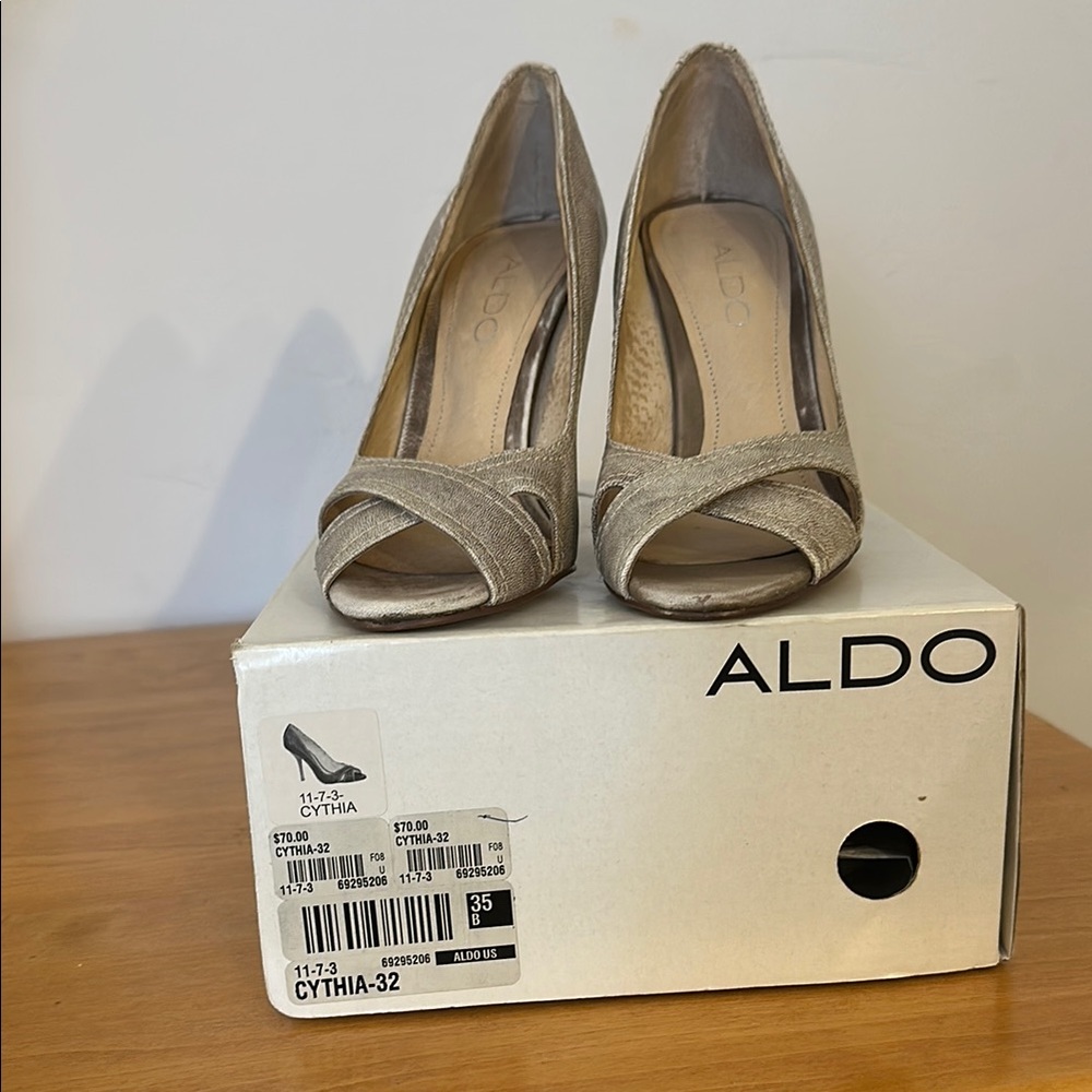 ALDO Women's Beige Heels